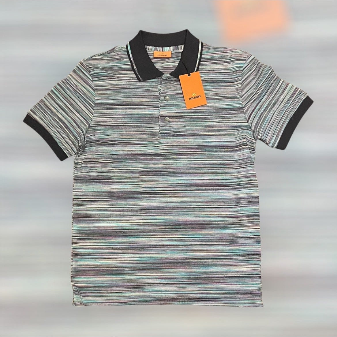 Men's Missoni Polo Blue