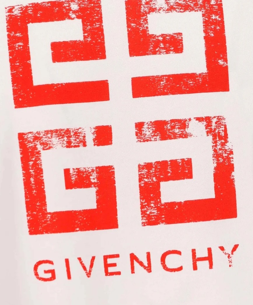 Givenchy Short Sleeve T-shirt White